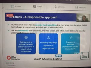 slide on AI ethics - A responsible approach